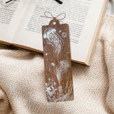 Wooden bookmark - Dance of the jellyfish - Cozywood - Tidformera