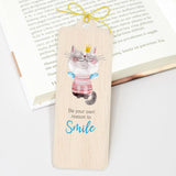 Wooden bookmark - The Majesty - Cozywood - Tidformera