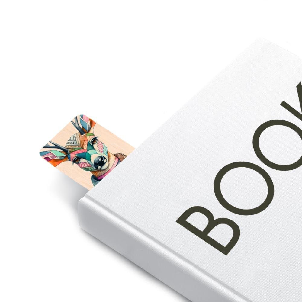 Wooden Booktags - Spirit animals - 4 - Cozywood - Tidformera