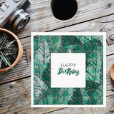 Wooden Doodler Stamp - Grandes Feuilles - 2 - Aladine - Tidformera