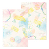 Yuru Log Notebook B6 Dotted - Watercolour - 3 - Midori - Tidformera