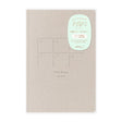 Yuru Log Notebook B6 - Free Diary Monthly 18 månader - 1 - Midori - Tidformera