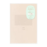 Yuru Log Notebook B6 - Grid - 1 - Midori - Tidformera