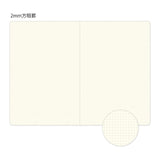 Yuru Log Notebook B6 - Grid - 2 - Midori - Tidformera