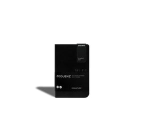 Zequenz - Linjerad anteckningsbok - Signature Classic A6 - Svart från Zequenz - Tidformera