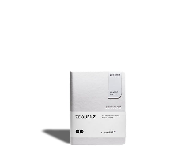 Zequenz - Linjerad anteckningsbok - Signature Classic - A6 - Vit - Zequenz - Tidformera