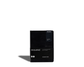 Zequenz - Rutad anteckningsbok - Signature Classic - A6 - Svart - 1 - Zequenz - Tidformera