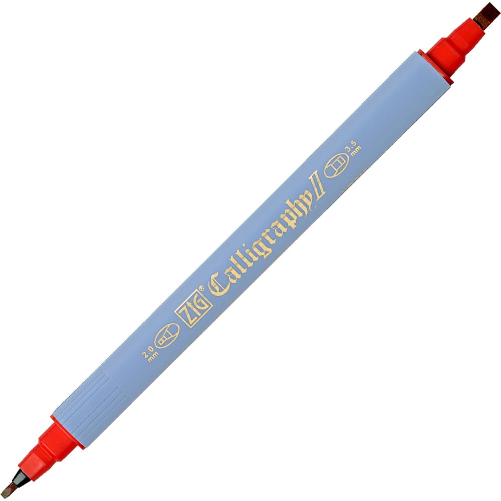 ZIG Calligraphy II TC-3100 - Carmine red - 1 - ZIG Kuretake - Tidformera