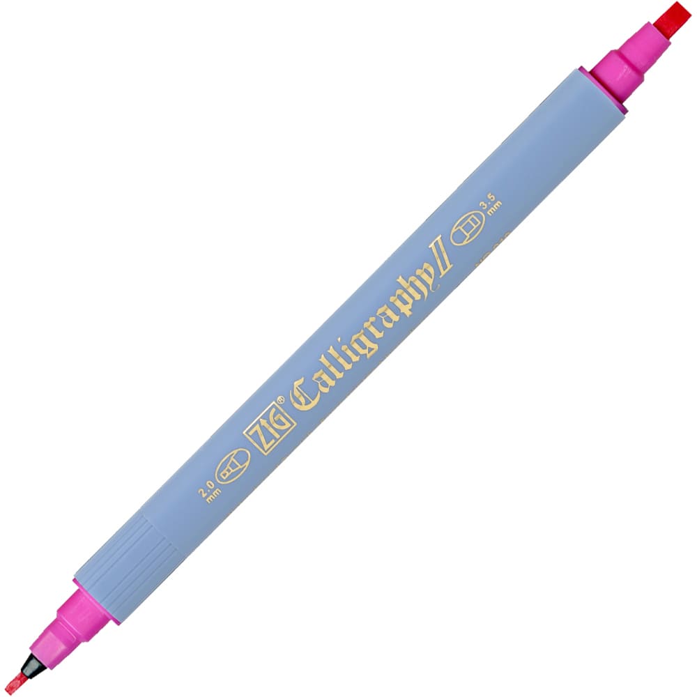 ZIG Calligraphy II TC-3100 - Pink - 1 - ZIG Kuretake - Tidformera