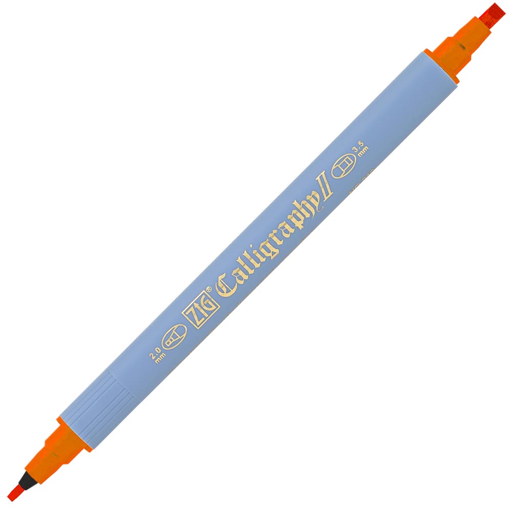 ZIG Calligraphy II TC-3100 - Scarlet red - 1 - ZIG Kuretake - Tidformera