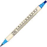 ZIG Calligraphy - Memory system MS-3400 3-pack - Lagoon - 5 - ZIG Kuretake - Tidformera