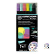 ZIG Kurecolor Manga - Fine & Brush 6-pack - Pastel - 1 - ZIG Kuretake - Tidformera