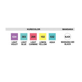 ZIG Kurecolor Manga - Fine & Brush 6-pack - Pastel - 3 - ZIG Kuretake - Tidformera
