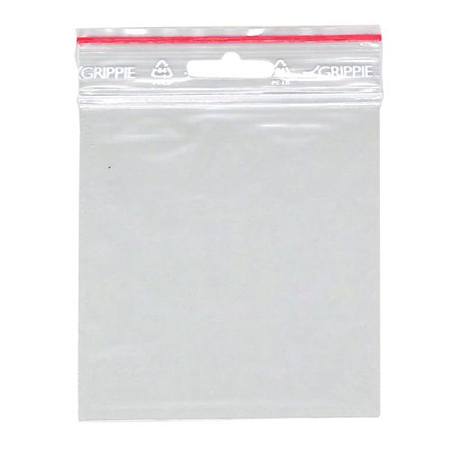 Zip - påse 100 x 100 mm - 100 - pack - Grippie - Tidformera