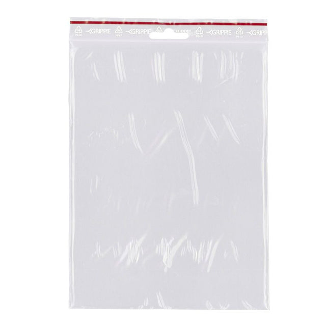 Zip - påse 150 x 200 mm - 100 - pack - 1 - Grippie - Tidformera