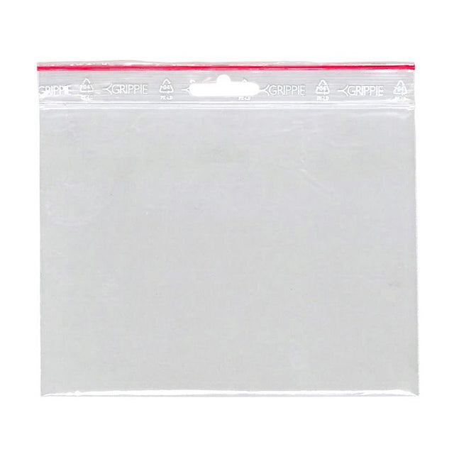 Zip - påse 160 x 120 mm - 100 - pack - 1 - Grippie - Tidformera